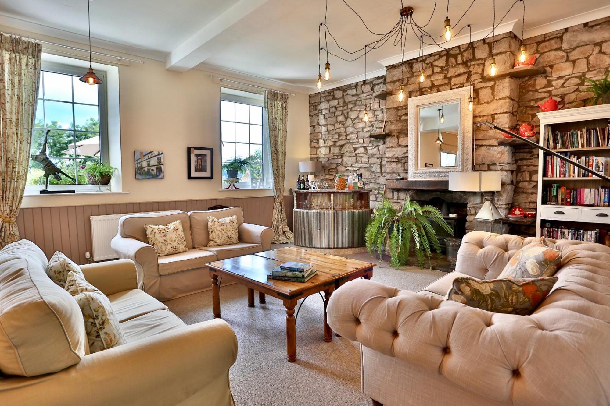 Ty Croeso House Villa Llangattock Eksteriør billede