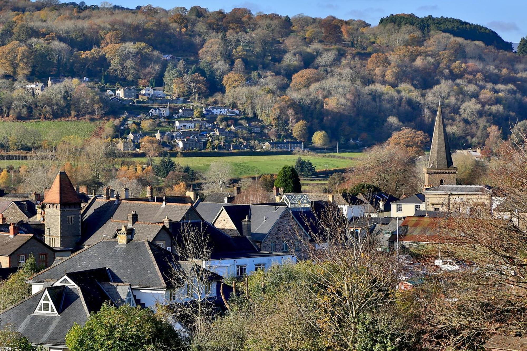 Ty Croeso House Villa Llangattock Eksteriør billede