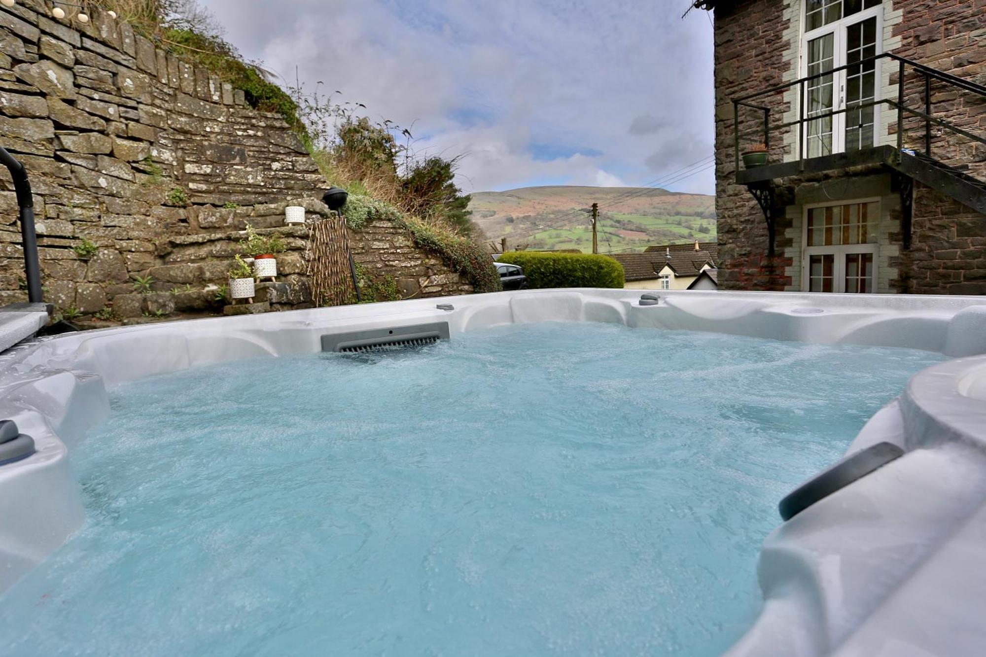 Ty Croeso House Villa Llangattock Eksteriør billede